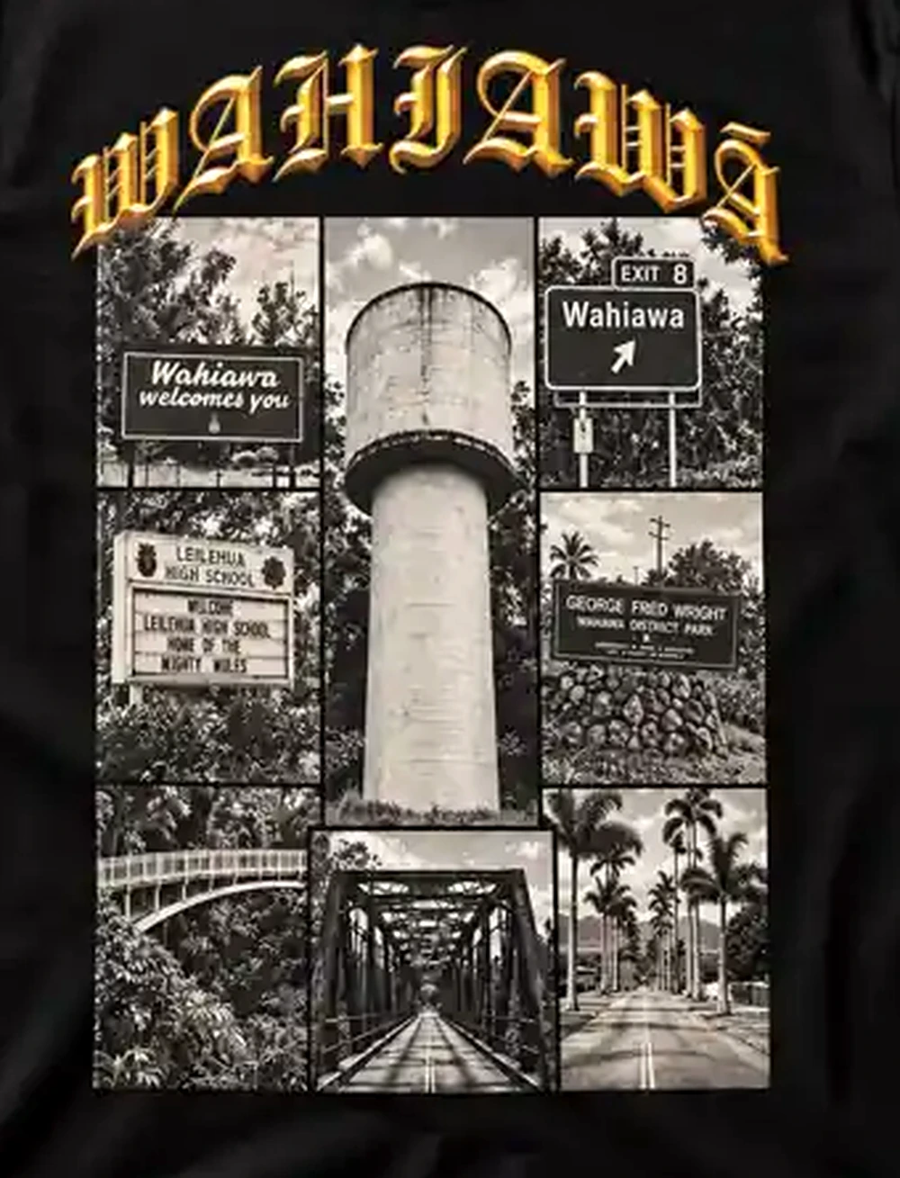 Wahiawā Tee detail